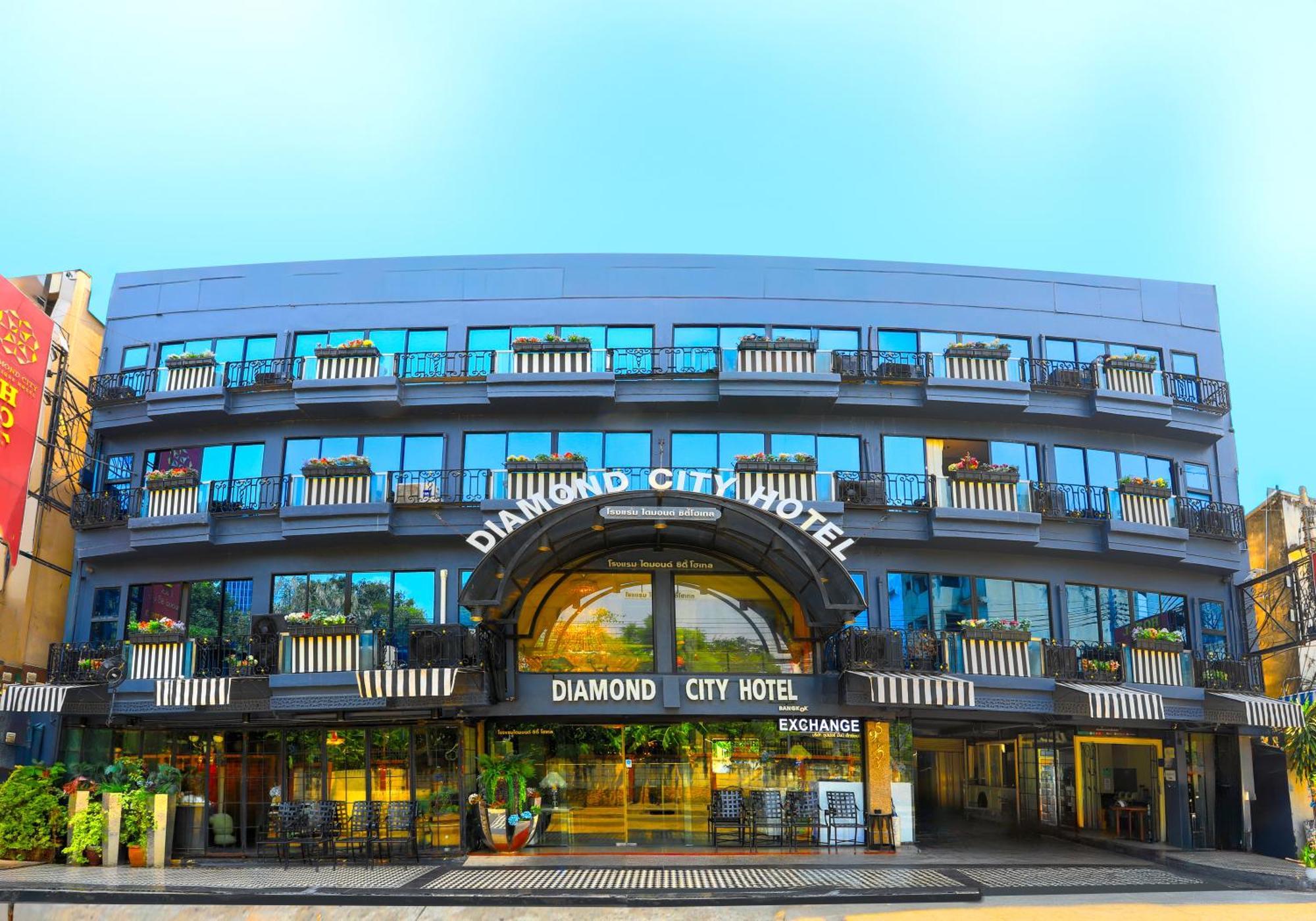 Diamond City Hotel Sha Certified Bangkok Exterior photo